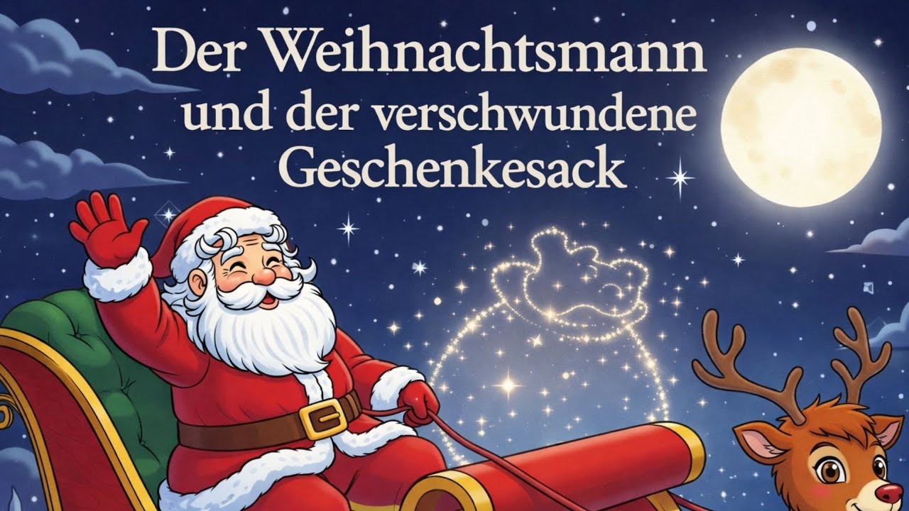 „Der Weihnachtsmann und der verschwundene Geschenkesack 🎁 | Lustiges Weihnachtsabenteuer für Kinder