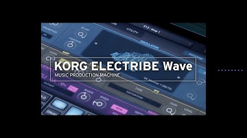 My first song on KORG ELECTRIBE WAVE
