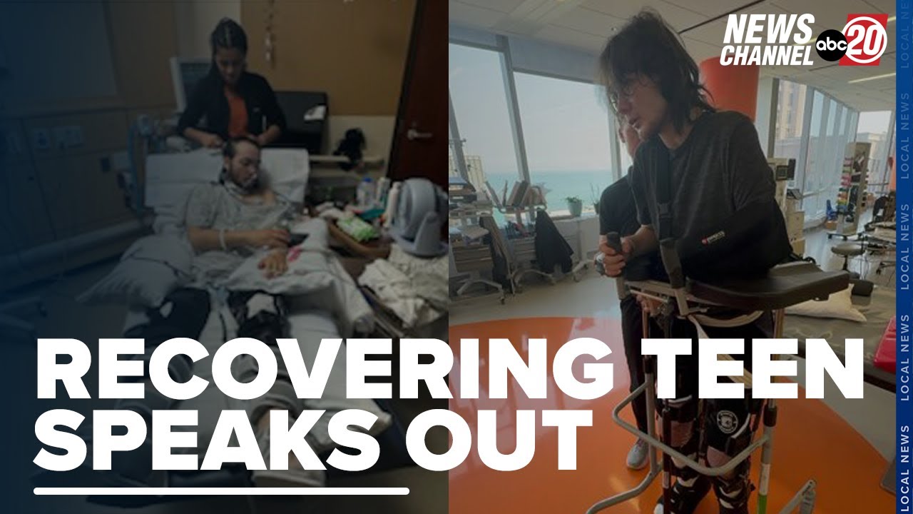 Mt. Zion teen speaks out nine months after near fatal crash