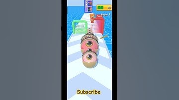 Eyeball stack 3d gameplay #shorts #gameplay #eyeballstack