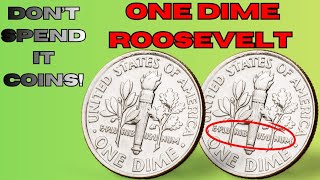 2022 - D Top Most Valuable Roosevelt Dime Do Not Spend It Coins!