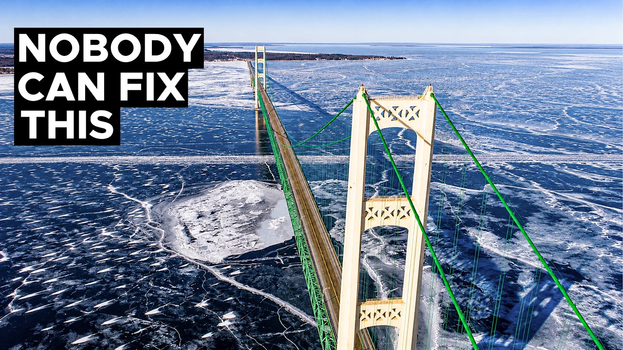 America's Most Impossible Bridge Has a Problem No One Can Solve  | The Mackinac Bridge