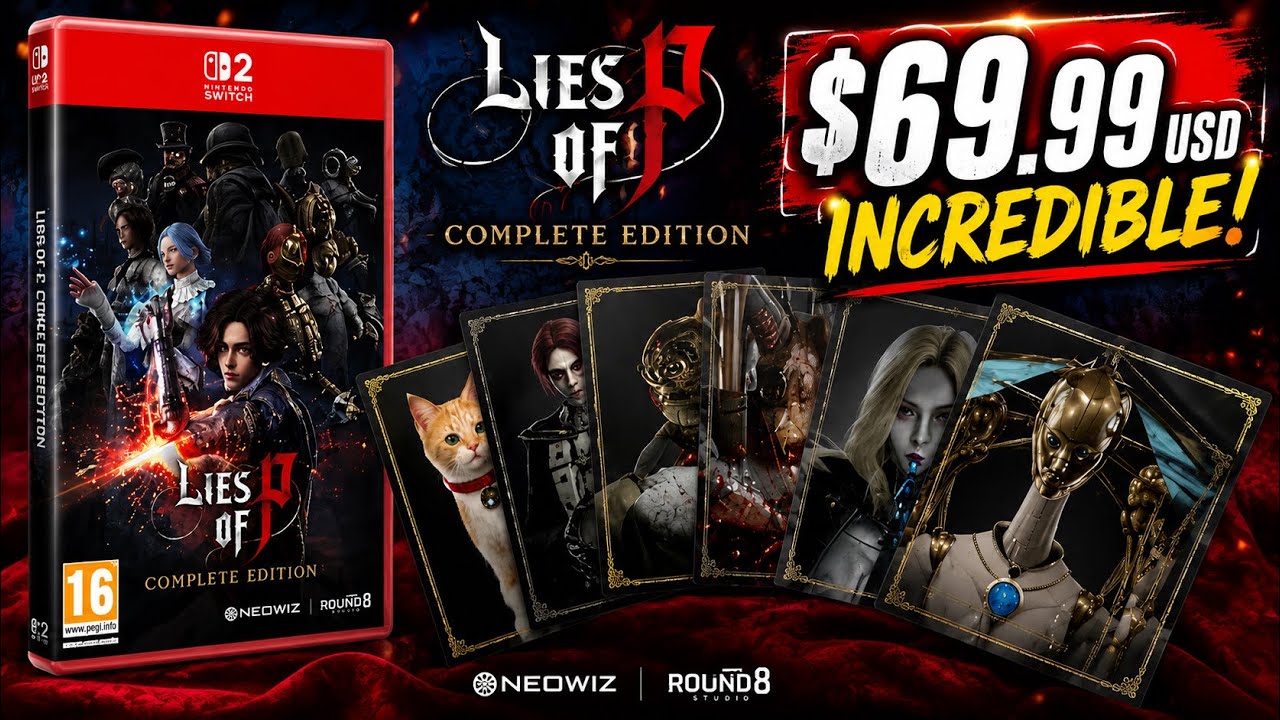 廃盤品 Lies of P アパレル 全種類コンプリートセット 新品 Lies of P: Complete Edition』はマジで必携！ : r/LiesOfP
