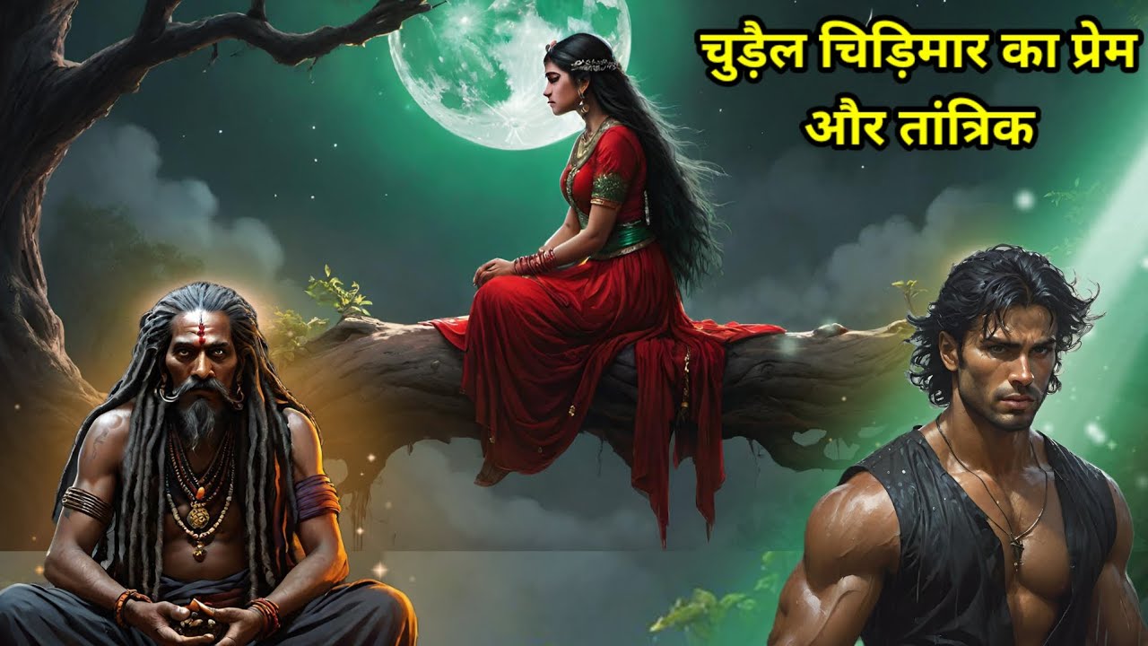 चुड़ैल चिड़िमार का प्रेम और तांत्रिक |Hindi Fantasy Story |Moral Story 