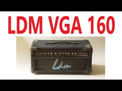 LDM VGA 160  - legendarny polski wzmacniacz do grania Metalu - FILMIKI O GITARACH 722