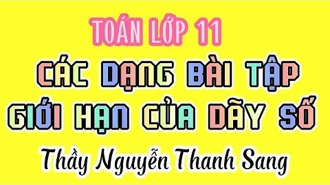 Các dạng bài tập tìm giới hạn của dãy số năm 2024