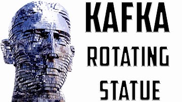 Franz Kafka Rotating Sculpture PRAGUE