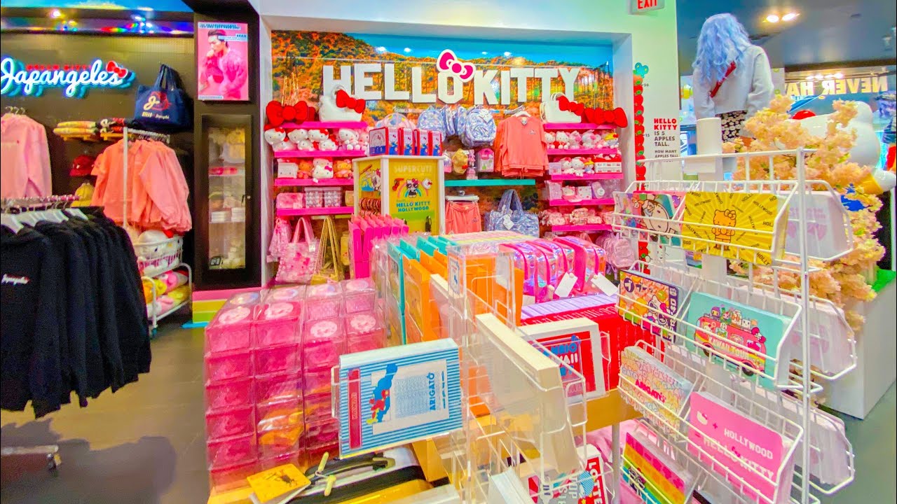 Sanrio HELLO KITTY Store Tour At Universal Studios Orlando - Shop With Me!  