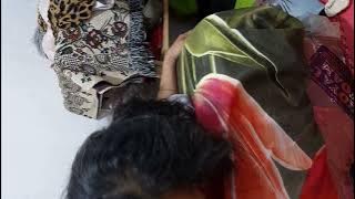 Kondisi mama yaya tidur kelelahan setelah cabut singkong