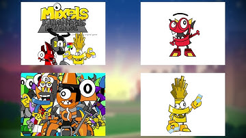 4 fanmade mixels songs mashup. #mixels