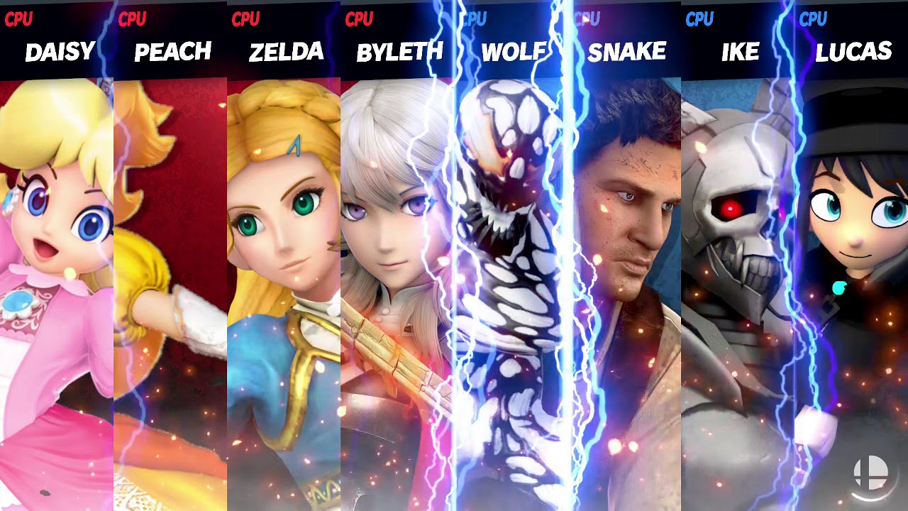 Smash mods Ultimate: Team Stamina Matches 
