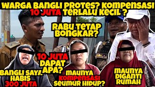 10 Juta KURANG Bu⁉️Warga Bangli Protes Minta Lebih Ke KDM⁉️Maunya 300 Juta⁉️Diganti Rumah Baru⁉️