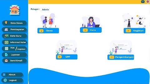 Univ Indraprasta PGRI : Sistem Informasi Sekolah Naufal & Zahra Berbasis Java