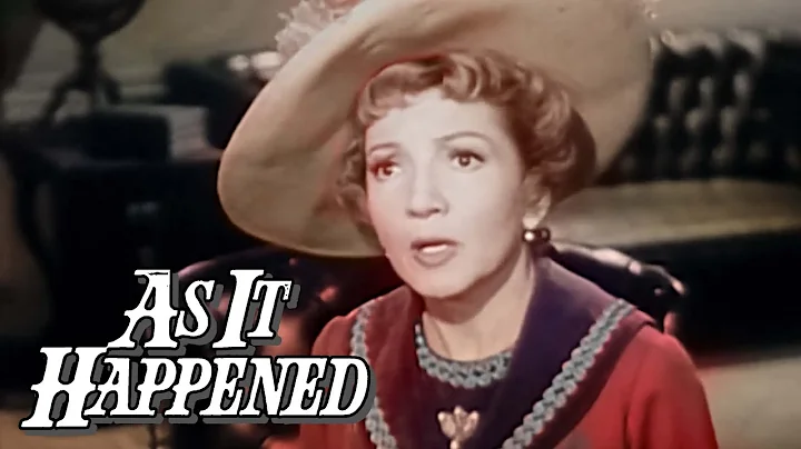 Telephone Time "As It Happened"  Claudette Colbert...