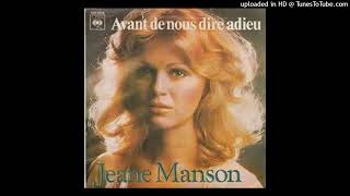 Jeane Manson - Avant de nous dire adieu