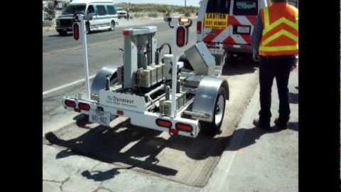 Intelligent Compaction (TXDOT mini HMA Demo) Part 1 of 2