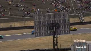 Kyle Larson Loses a Tire - 2022 NASCAR Cup Series at Sonoma