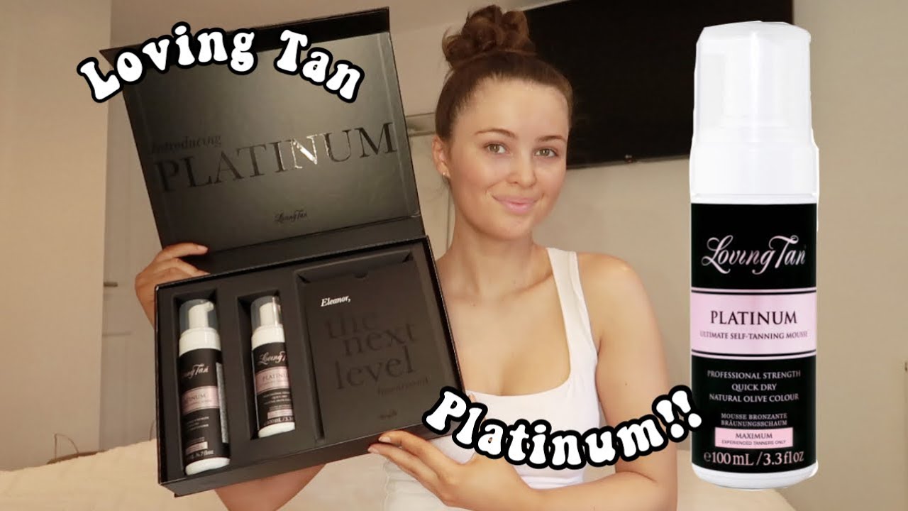 Loving Tan BRAND NEW PLATINUM MOUSSE An Honest Review! *DISCOUNT CODE