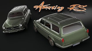 THOMAS NEW BUILDING! | BODY SWAP AUDI RS3 - VOLVO AMAZON | SECTION 2