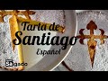 TARTA DE SANTIAGO: Deliciosa tarta de almendras típica de la region de Galicia.