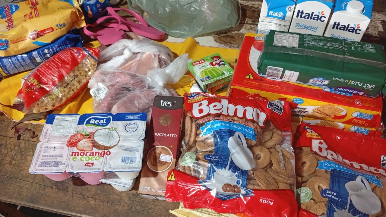 😱🛒 OLHA O QUE DÁ PRA COMPRAR COM R$255 – COMPRA REAL!