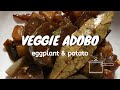 How to cook Spicy Adobong Talong with potatoes - A Filipino Vegan Adobo Recipe