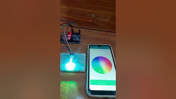 Control ANY Color Wirelessly: Arduino Bluetooth RGB LED #arduino #arduinoproject #smartphone