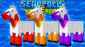 SUMMONING CEREMONIES & PINATAS! EP2 | Minecraft Seaopolis: Submerged 2 [Modded Questing Seablock]