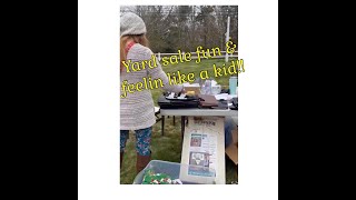 Yard Sale Season Is Here Folks!!!! ...and I was accidentally CAFFEINATED!