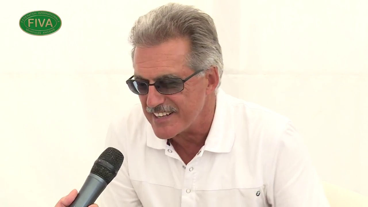 FIVA Senior Vice President Mario Theissen being interviewed during the  ASI Classic Motor Show 720p