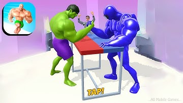 Muscle Rush - Max Level Gameplay Walkthrough - Part 10 Android IOS (Lvl 59-60)