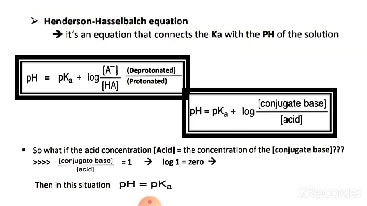 Henderson equation الشابتر الاول الجزء السابع