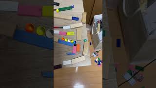 【イカゲーム】本日ピタゴラスイッチ #marblerun #dominos #rubegoldberg #woodentoys #ピタゴラスイッチ #tiktok #asmr #marblerace