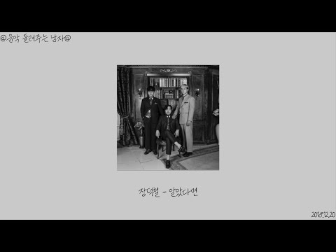 장덕철 - 알았다면(가사)