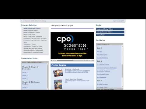 Introduction to the CPO Science Website