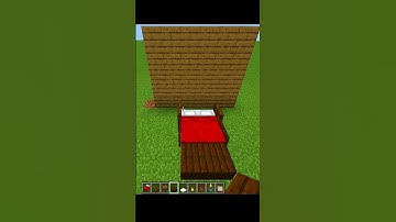 Making a Simple BED DESIGN in Minecraft | Minecraft 1.20