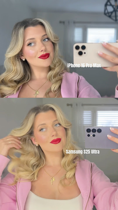 iPhone 16 Pro Max VS Samsung S25 Ultra