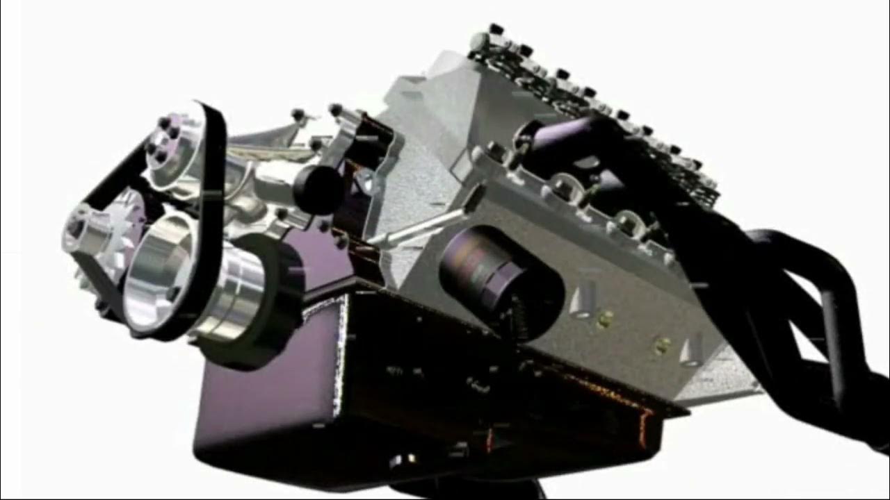 V8 Engine Assembly Animation YouTube