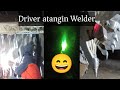 Driver atangin Welder 🤣🤣🤣Machine ka welding Part 1 #Welder #automobile #welding road 6013/315