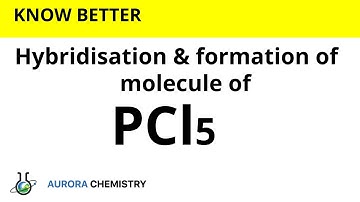 Hybridisation of PCl5 || sp3d hybridisation || Formation of PCl5 molecule
