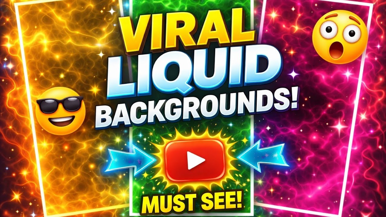 Viral Liquid Background Ka Secret 🤯 | Trending Smooth Fluid Motion Background Tutorial