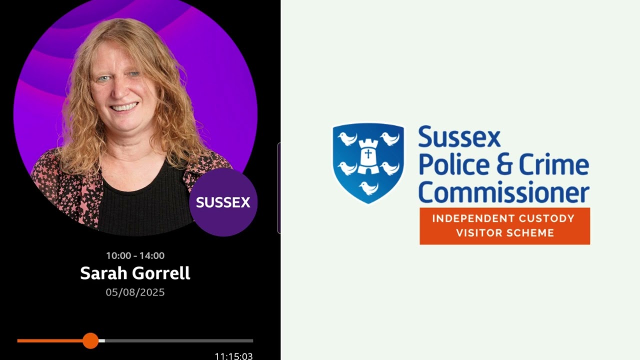 What is an Independent Custody Visitor? - BBC Sussex Interview