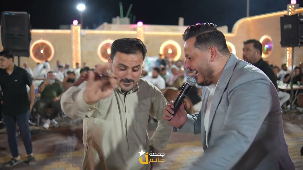 حفل العريسين ناصر ابراهيم العمر والعريس عمر زاهر العمر - الفنان وسيم نور - صالة مزاج - الجزء  2