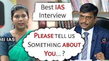 Srishti Singh | IAS Rank :- 78 | UPSC CSE 2020 | IAS Interview | UPSC Interview In English
