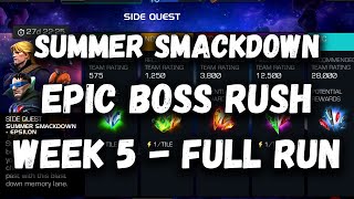 [Epsilon] Summer Smackdown Epsilon Epic Difficulty Boss Rush - Marvel Contest of Champions