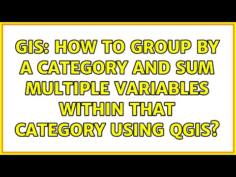 GIS: How to