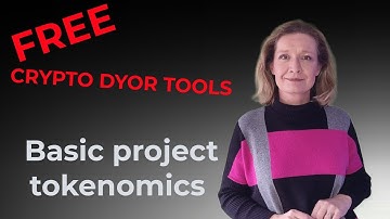 The Key to Crypto Success: DYOR with Tokenomics Info on Coingecko