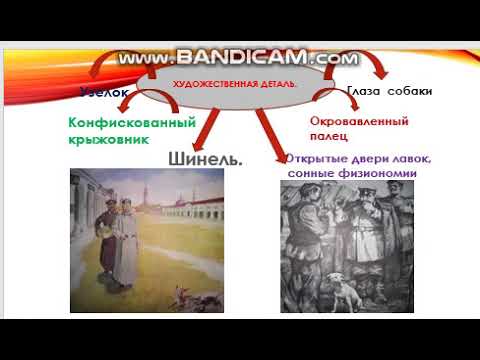 А.П.Чехов "Хамелеон", урок русского языка и литературы в 6А классе