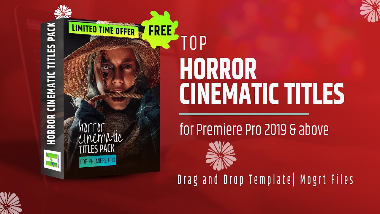 Horror Cinematic Titles Pack for Premiere Pro-Preview-Free Download -  YouTube