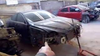 How to remove engine Jaguar XF AJ-V8 Gen III transmission ZF 6HP28 Como desinstalar motor Jaguar XF